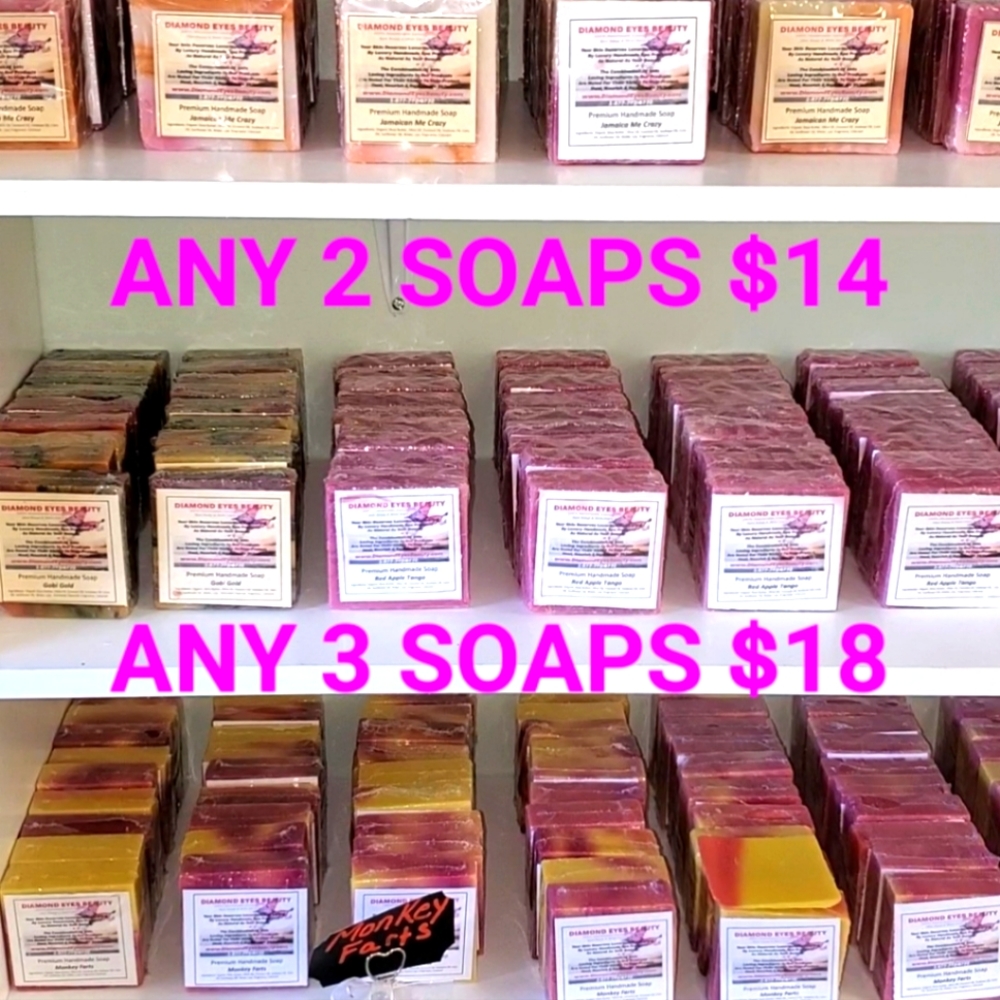 🆕 Mango Papaya 100% Handmade Natural Spa Soap